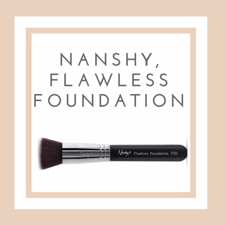 NANSHY, FLAWLESS FOUNDATION / NAJLEPSZY PĘDZEL DO PODKŁADU?
